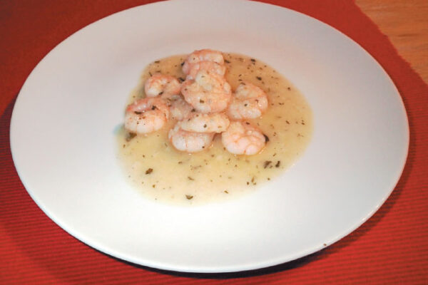 Doktor kuha – Kozice v buzari »na belo«