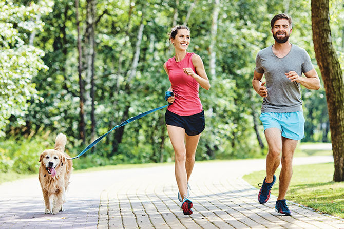 Kako ostati telesno aktivni poleti