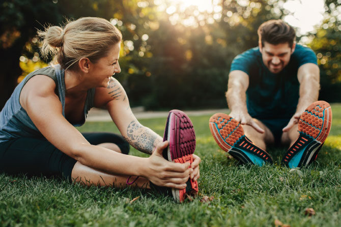 Telesna aktivnost tudi poleti