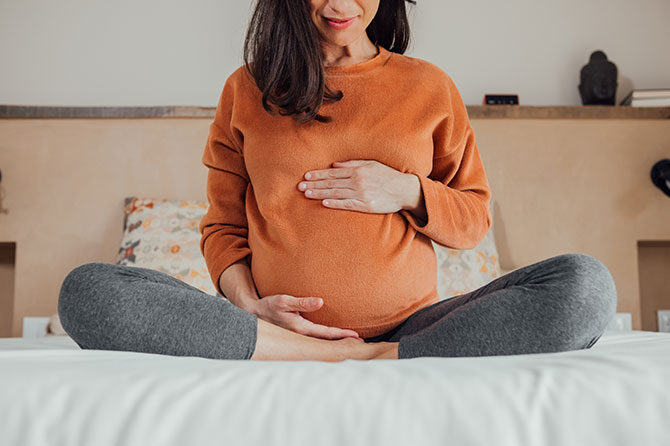 Spremembe telesa v nosečnosti