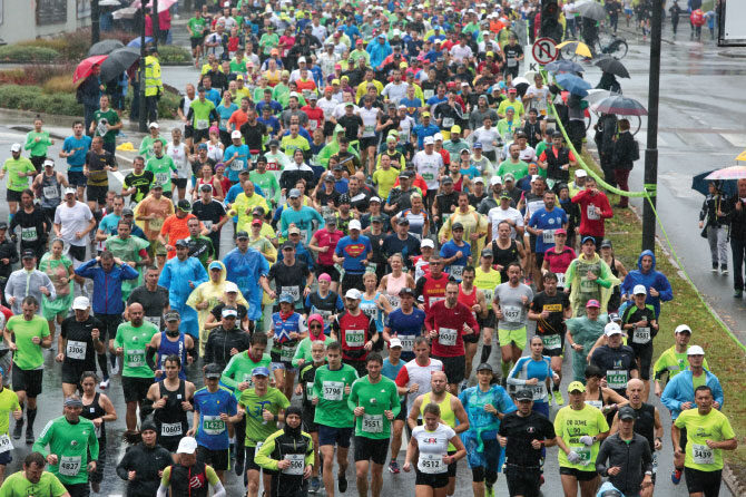 Maraton – tik pred zdajci