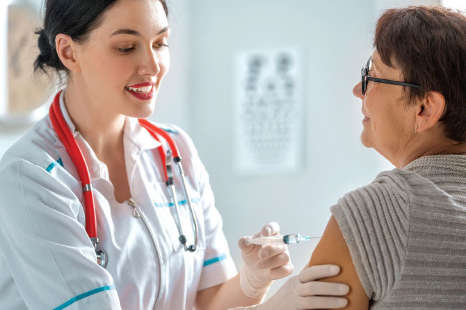 Cepljenje proti gripi in pnevmokoknim okužbam